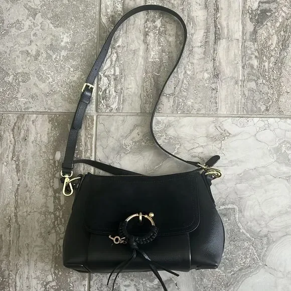 See by Chloe Joan Small Hobo Bag in Black, Excellent - Picture 6 of 15